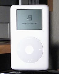 iPod Sad Face