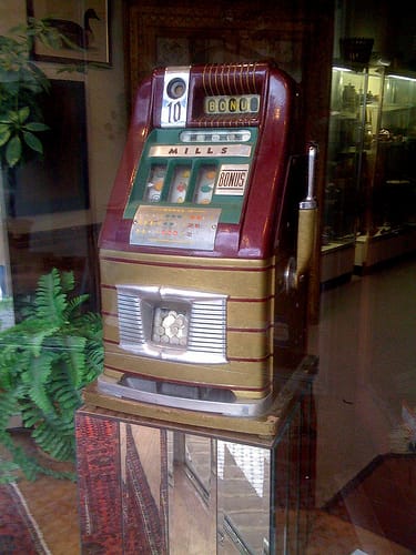 Antique Dime Slot Machine