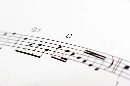 music notes photo