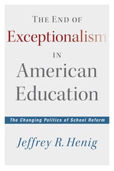 The End of Exceptionalism in American Education: The Changing Po